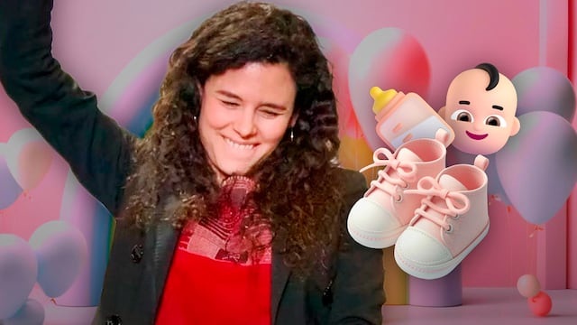 Luisa María Alcalde da a luz a su hija Leonora