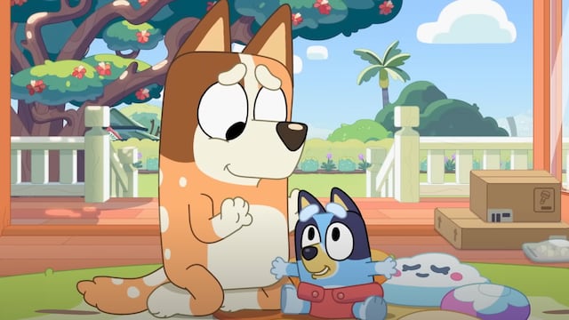 Bluey en el Día de las Madres