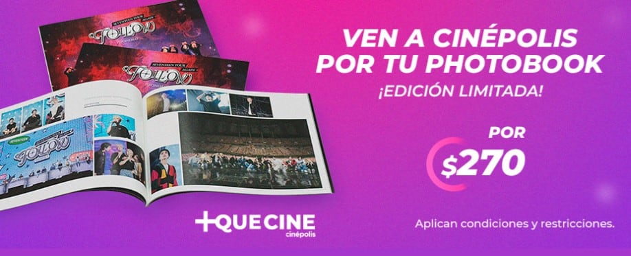 Coleccionable de Seventeen en Cinépolis