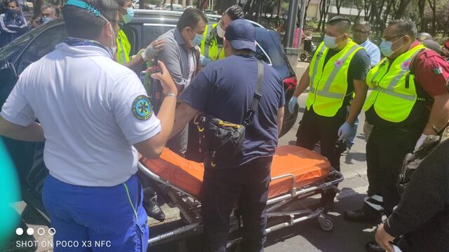Automovilista es baleado en CDMX