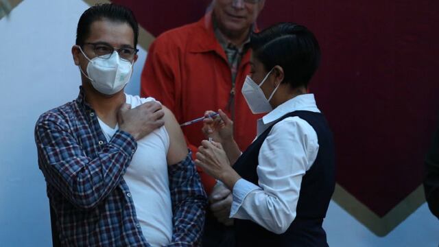 Vacunación en México.