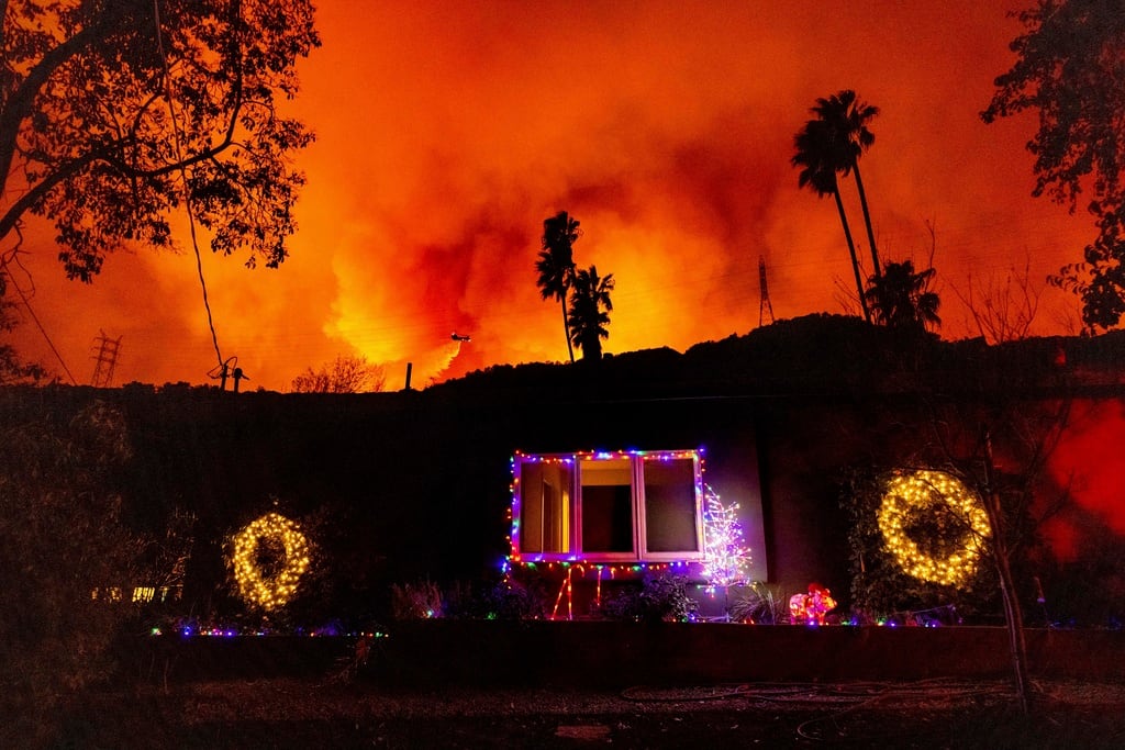 Incendios en Los Ángeles, California, Estados Unidos.