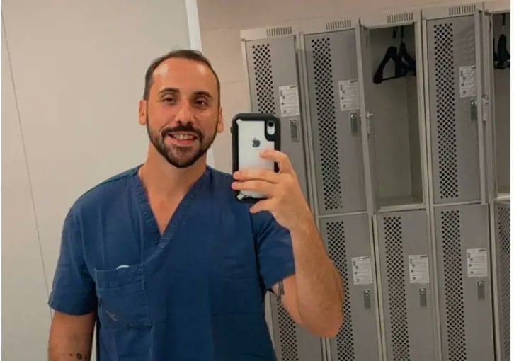 Giovanni Quintella Bezerra, anestesiólogo detenido por abuso sexual a paciente sedada.