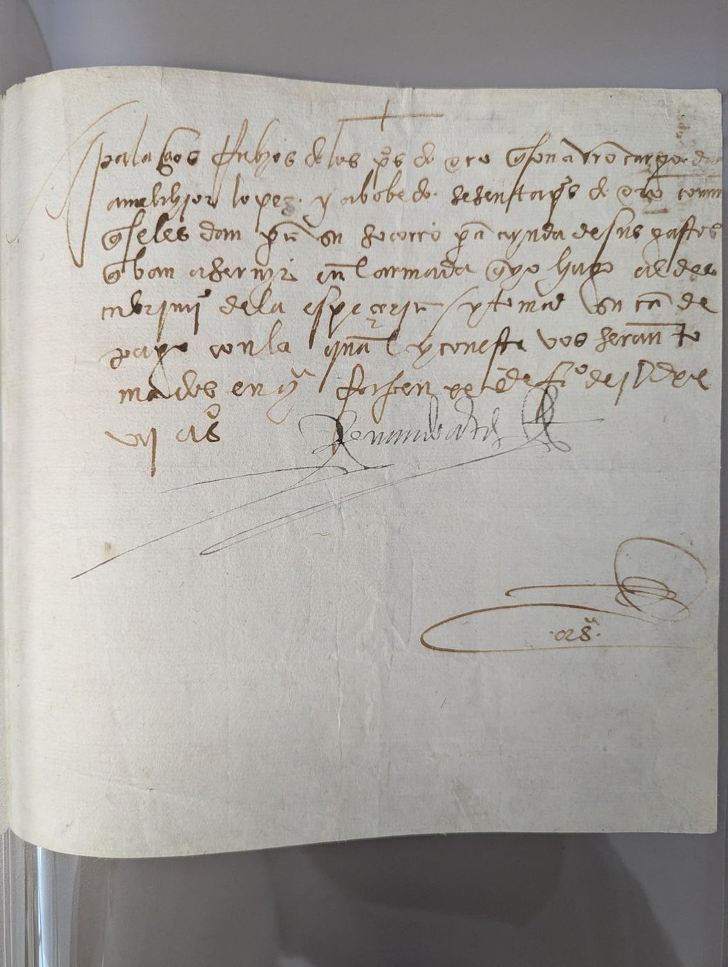 Estados Unidos devolvió a México histórico documento firmado por Hernán Cortés