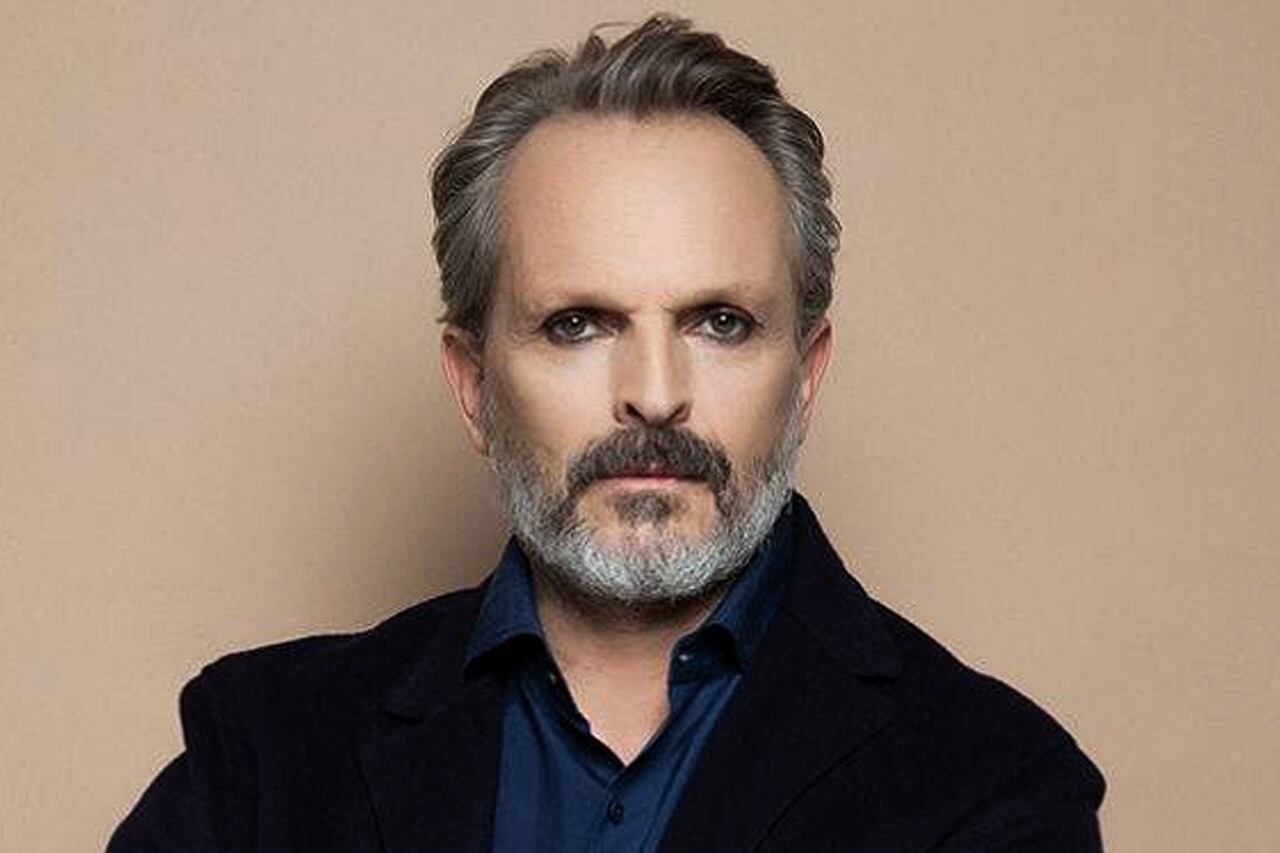 Miguel Bosé, cantante.