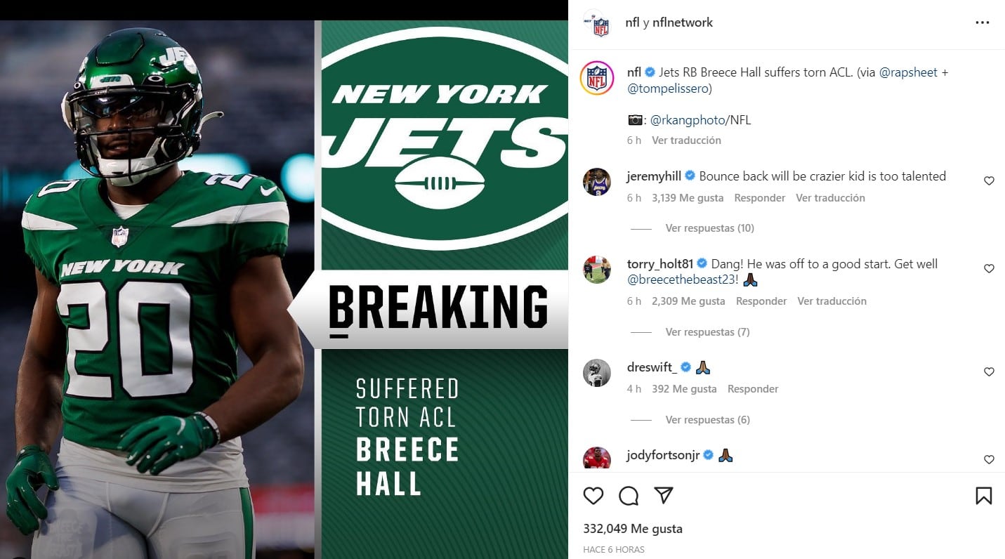 Publicación de NFL