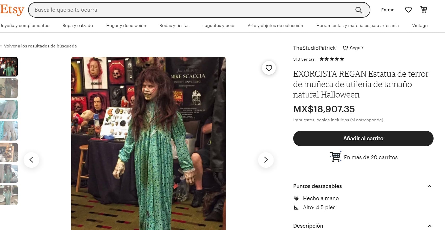 Figura de El Exorcista