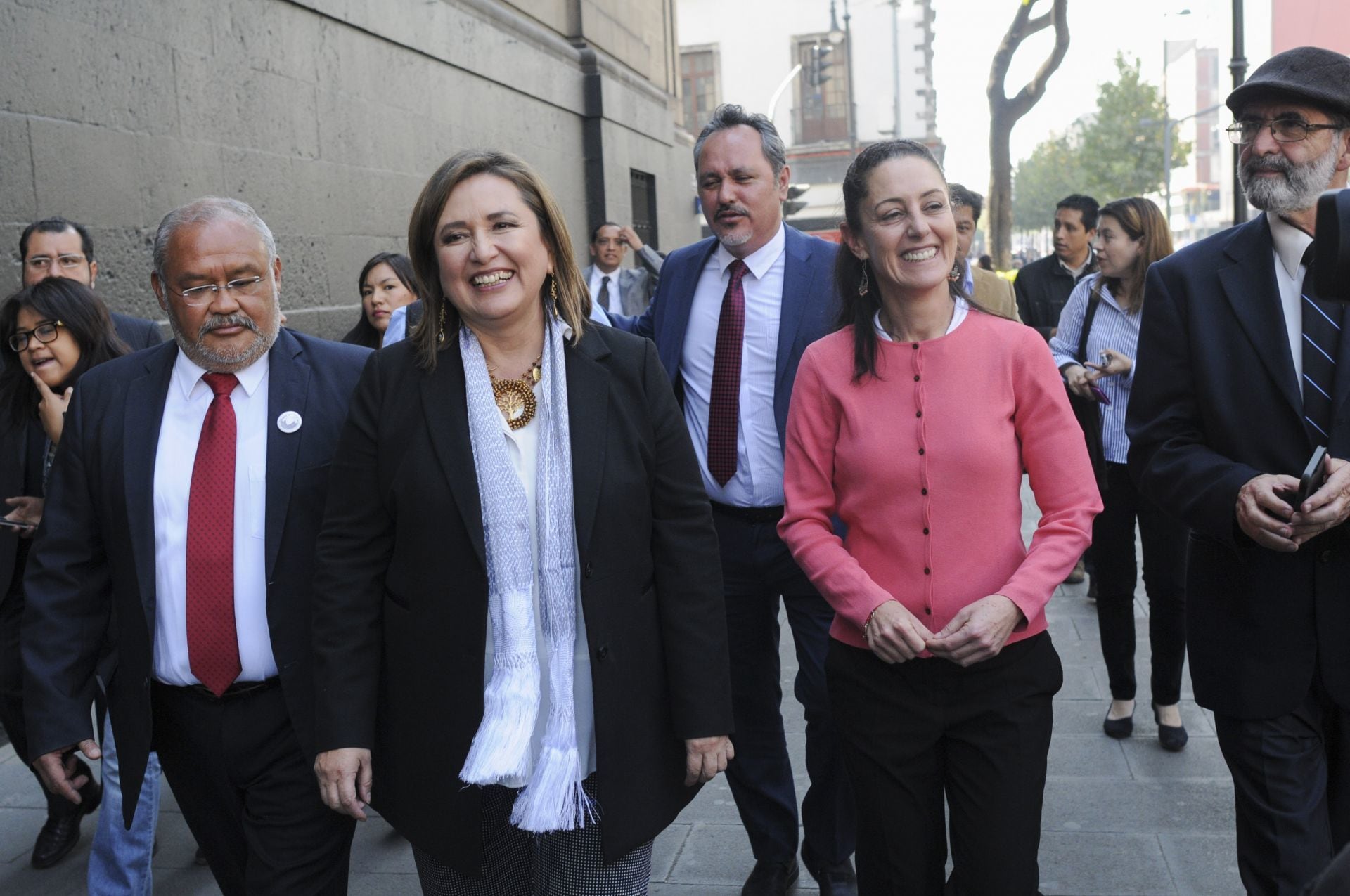 Xóchitl Gálvez y Claudia Sheinbaum