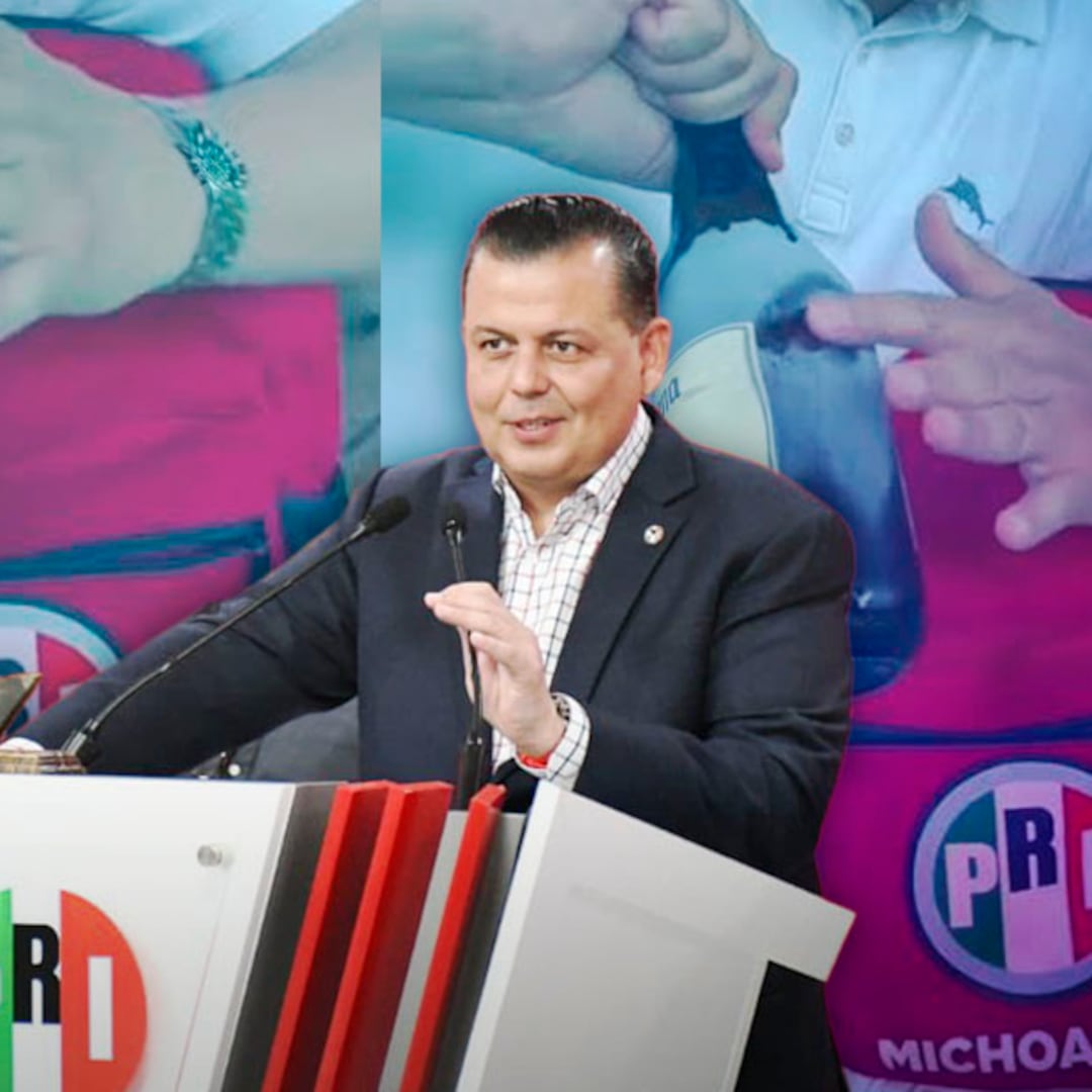 Diputado de Michoacán repartió mochilas del PRI con cerveza como regalo