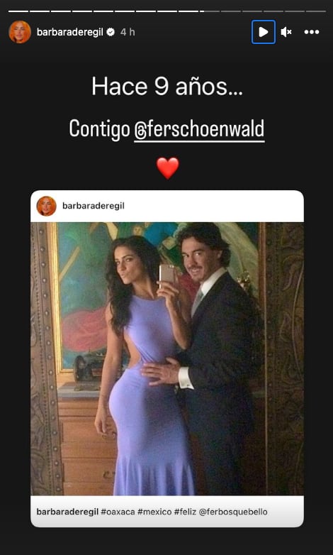 Bárbara de Regil sigue muy enamorada de Fernando Schoenwald a pesar del tiempo