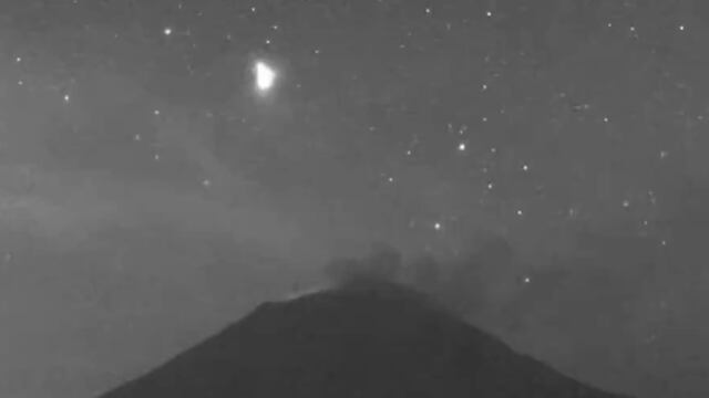Extraño objeto en el Volcán Popocatépetl
