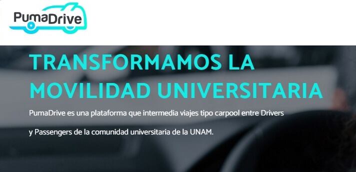 Puma Drive: el Uber de la comunidad de la UNAM
