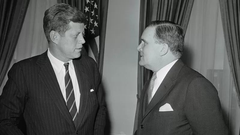 James Webb y John Kennedy