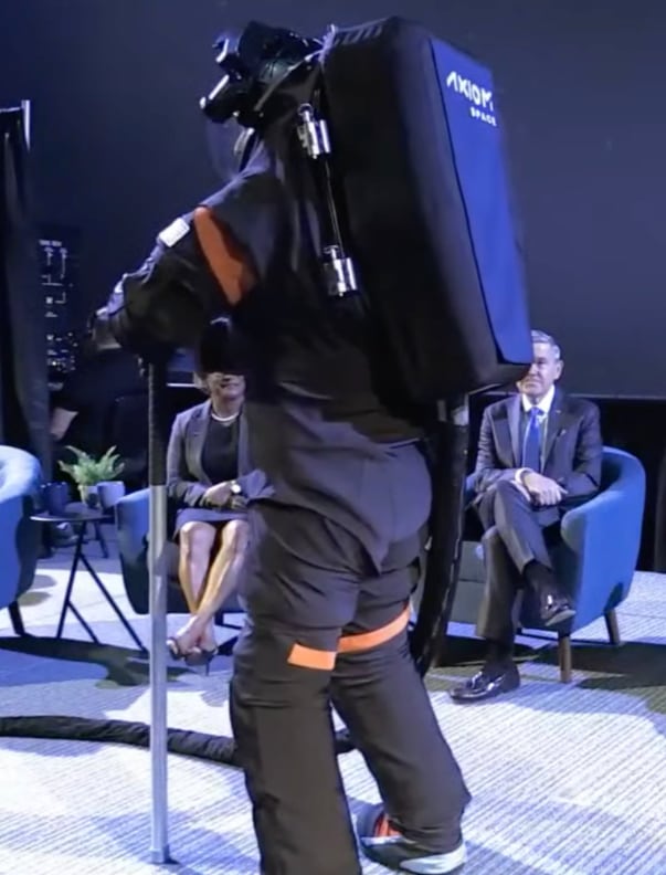 Nuevo traje de astronauta