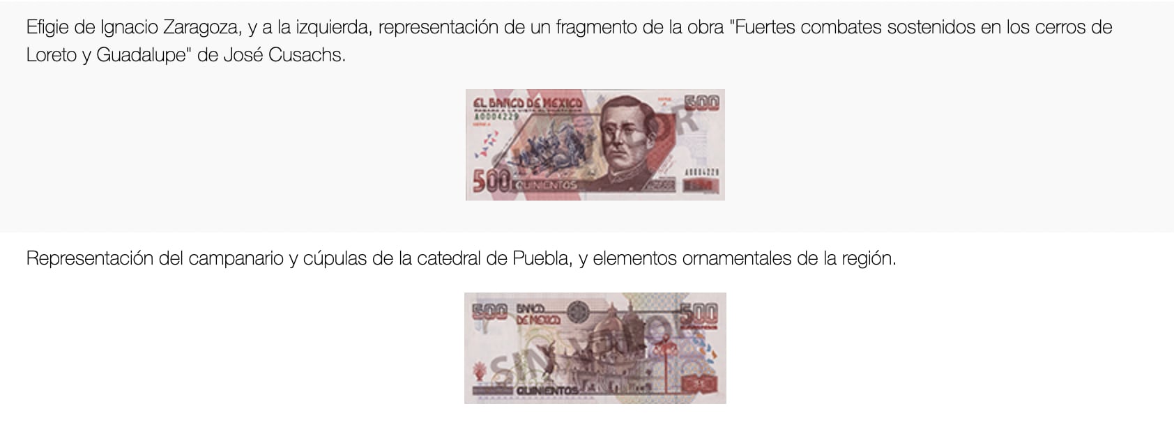 Billete de 500 pesos, familia D