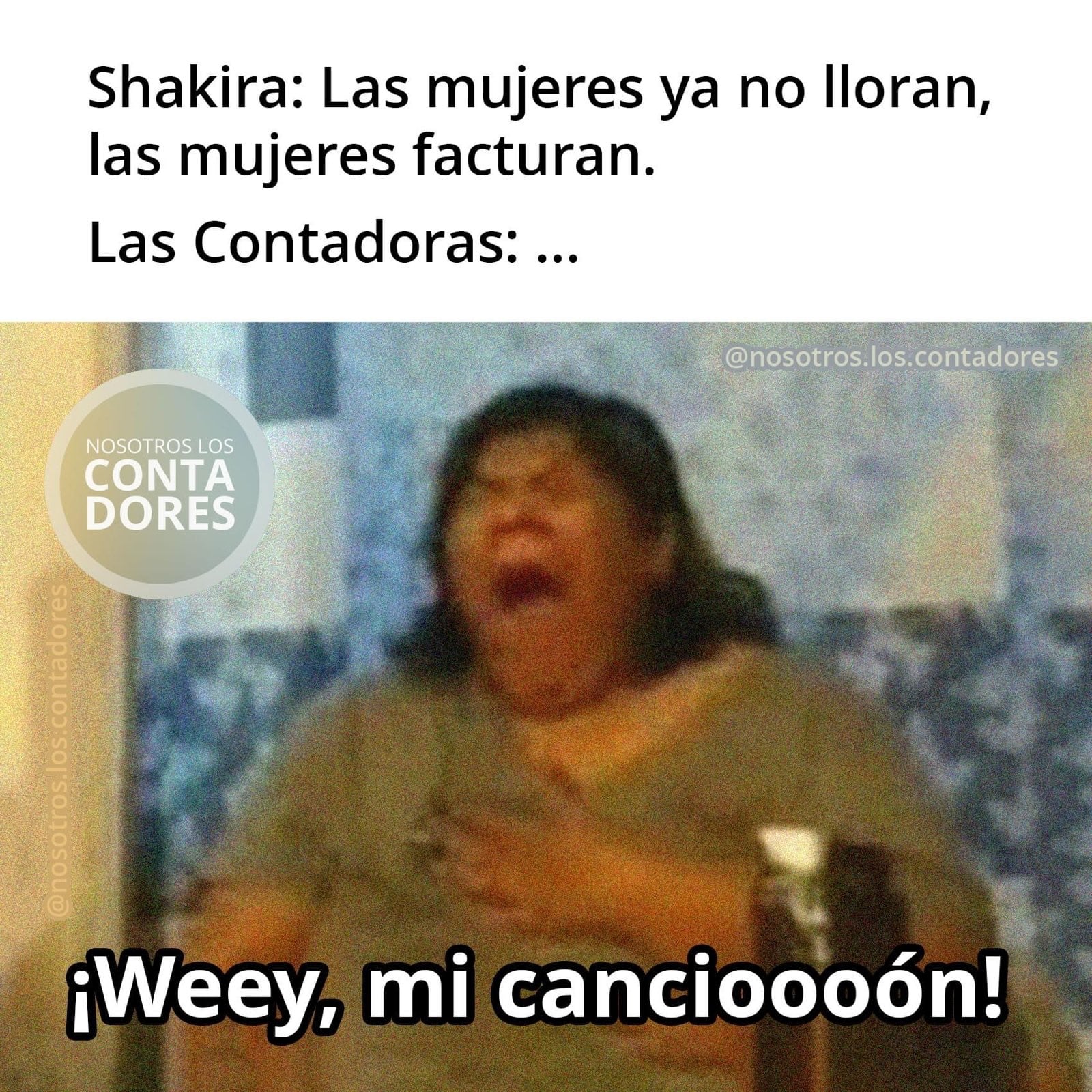 Meme de Shakira vs Clara Chia y Gerard Piqué tras la Music Session #53 con BZRP
