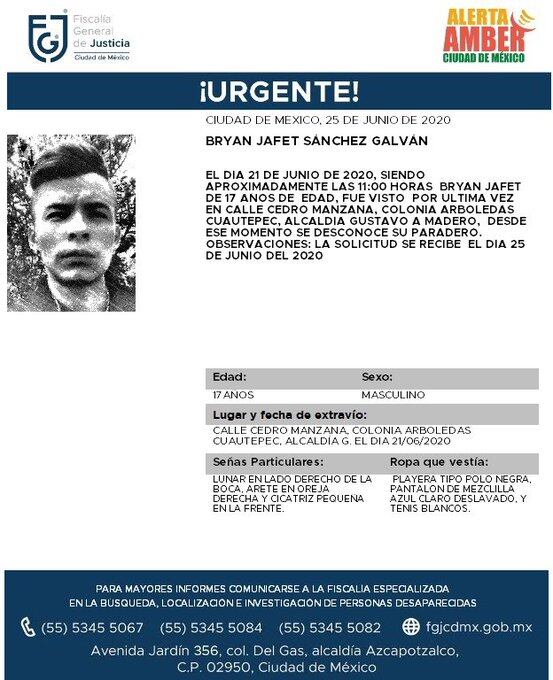 Ficha de búsqueda de Bryan.