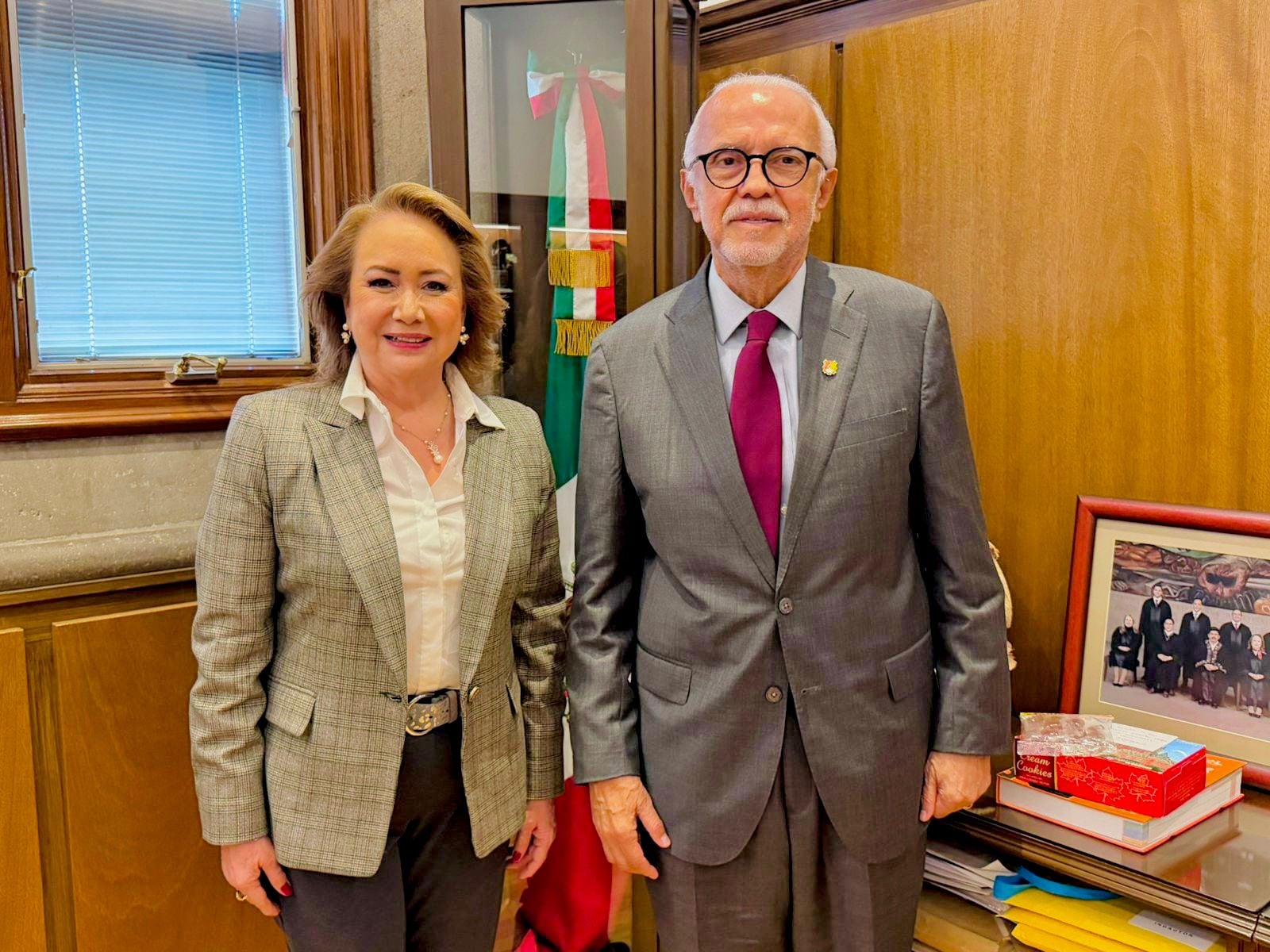 Navarro Quintero refuerza coordinación con Gobierno Federal por seguridad en Nayarit.