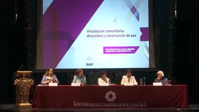 María Lilia Cedillo en tercer encuentro de rectoras