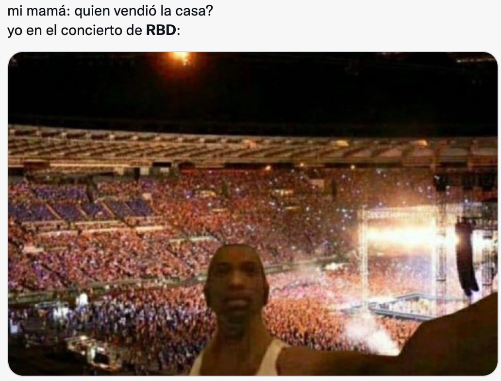 Los memes de la gira de RBD 2023 inundan las redes