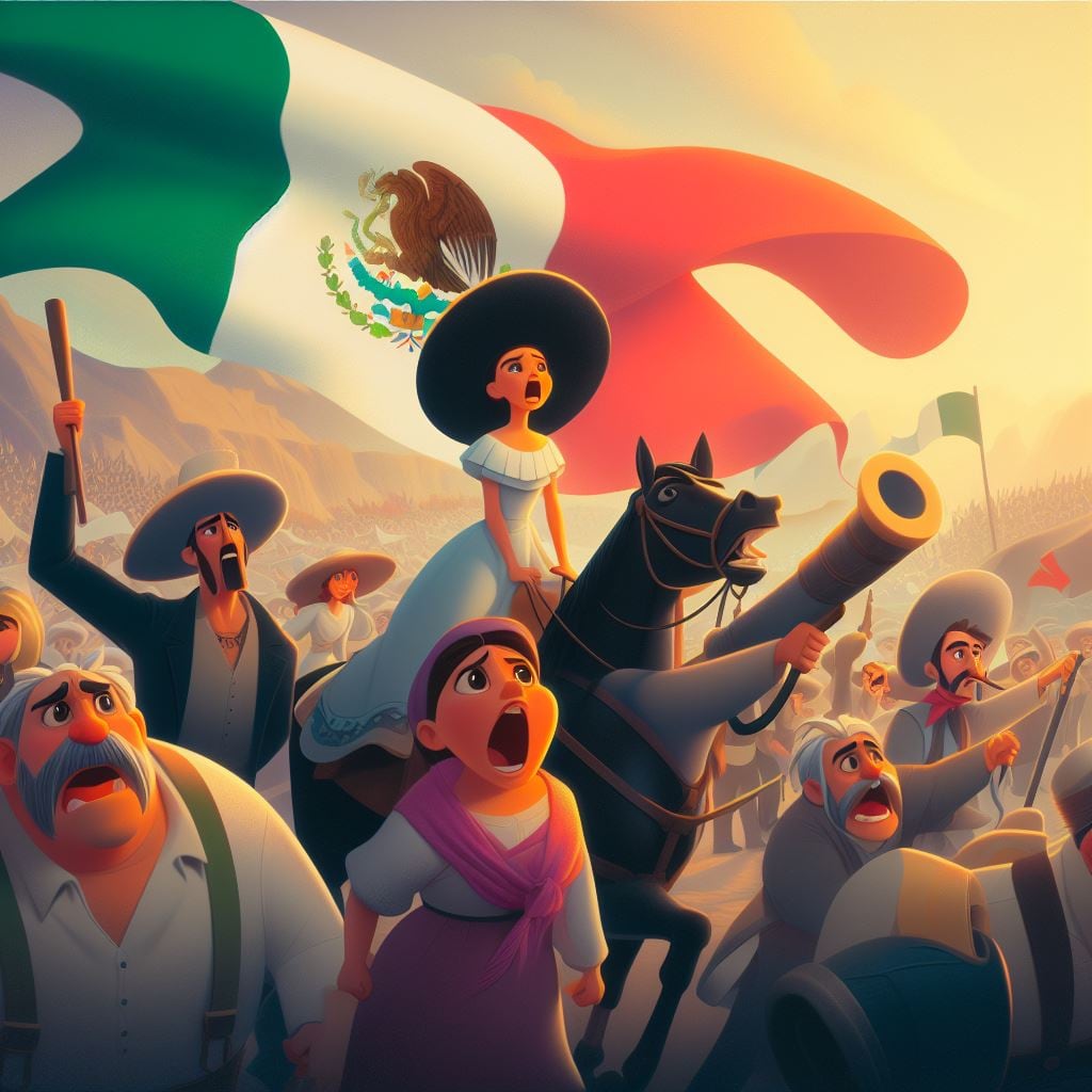 Póster estilo Disney Pixar