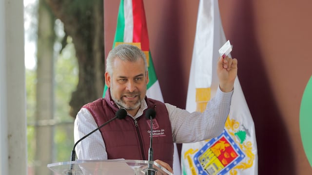 Alfredo Ramírez Bedolla, gobernador de Michoacán