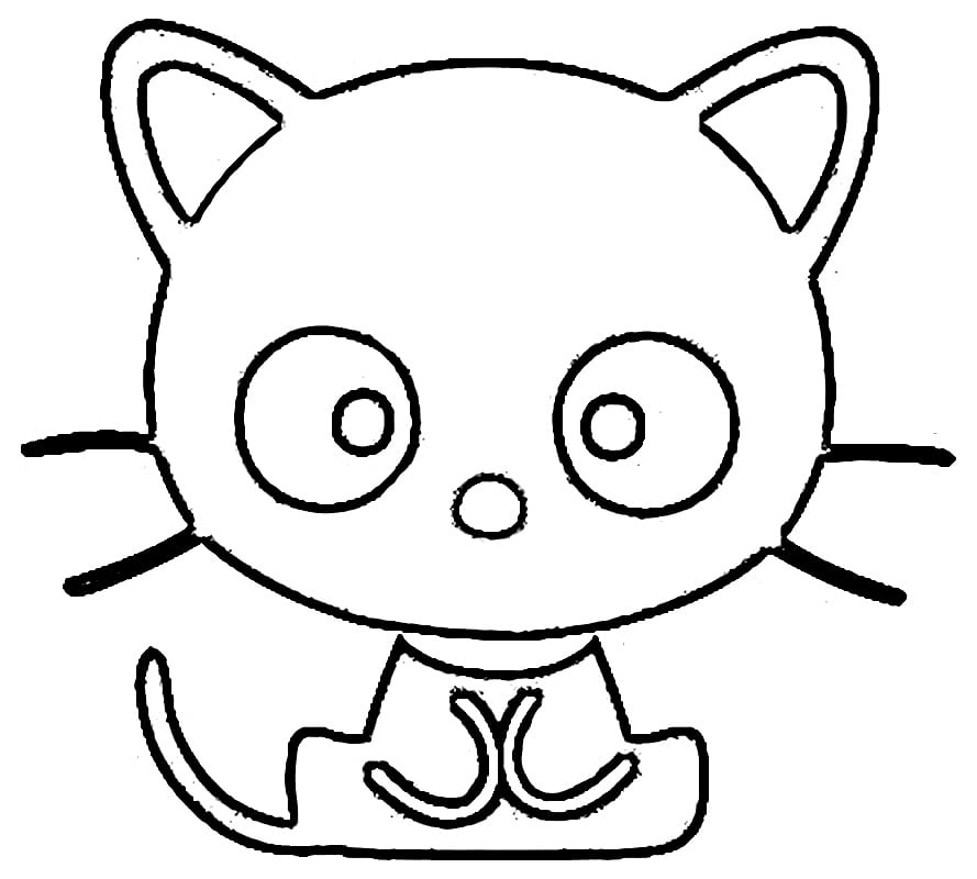 Dibujo cumpleaños de Chococat