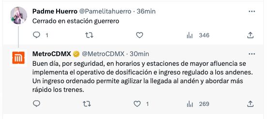 Cierra estación Guerrero