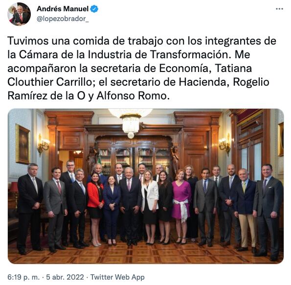 AMLO informa reunión con empresarios de Nuevo León