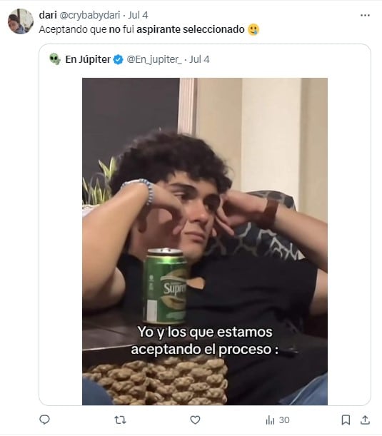 Memes de Aspirante no seleccionado