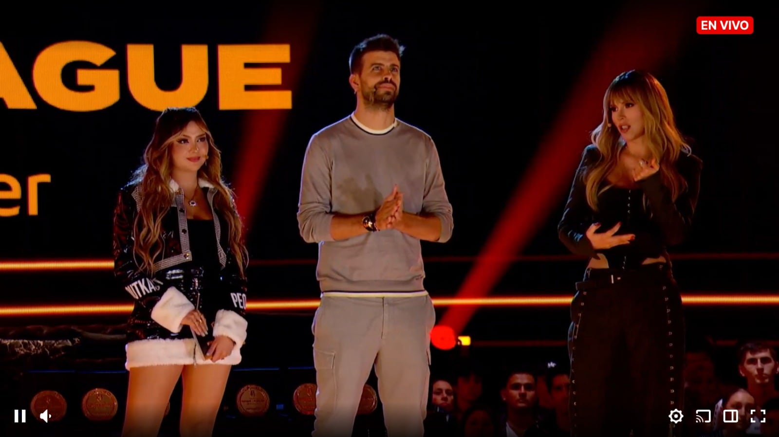Gerard Piqué en la presentación de la Kings League México