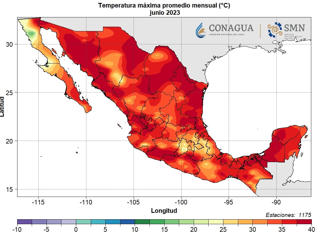 Este fue el mes más caluroso de México