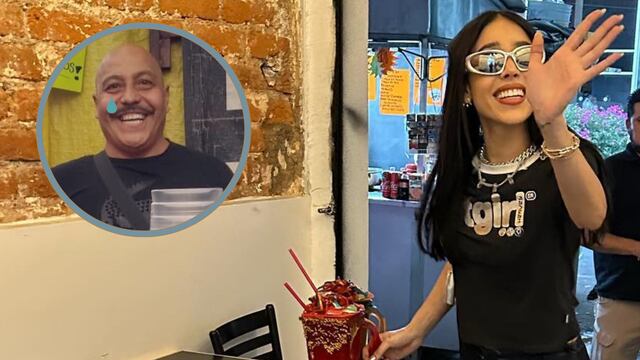 Danna Paola se toma licuachela, pero no en Tepito, sino en Condesa.