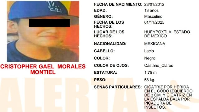 Familiares denuncian irregularidades en la muerte de Cristopher Gael, menor hallado en cisterna
