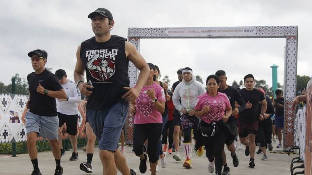 Entrenamiento del Maratón CDMX 2024