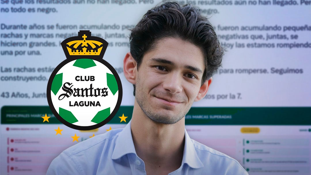 Aleco Irarragorri reconoce que los resultados no han llegado al Santos Laguna