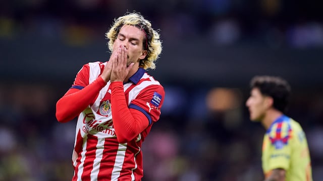 Cade Cowell, en un partido de Chivas.