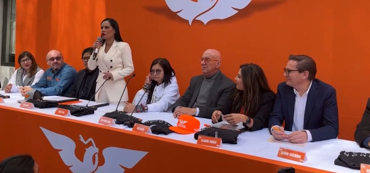 Sandra Cuevas y Alejandra Barrales se registran como candidatas a la Cámara de Senadores por Movimiento Ciudadano