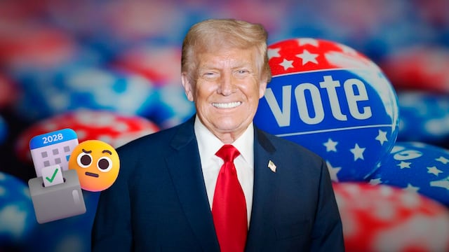 Trump vuelve a bromear con presentarse a las elecciones de 2028