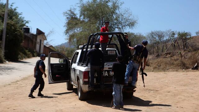 Fuerza Rural en Arteaga, Michoacán