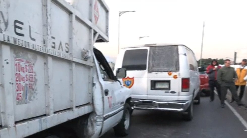Choque en Insurgentes Norte