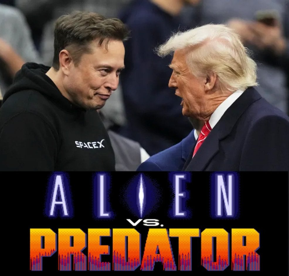Memes de la pelea entre Elon Musk y Donald Trump