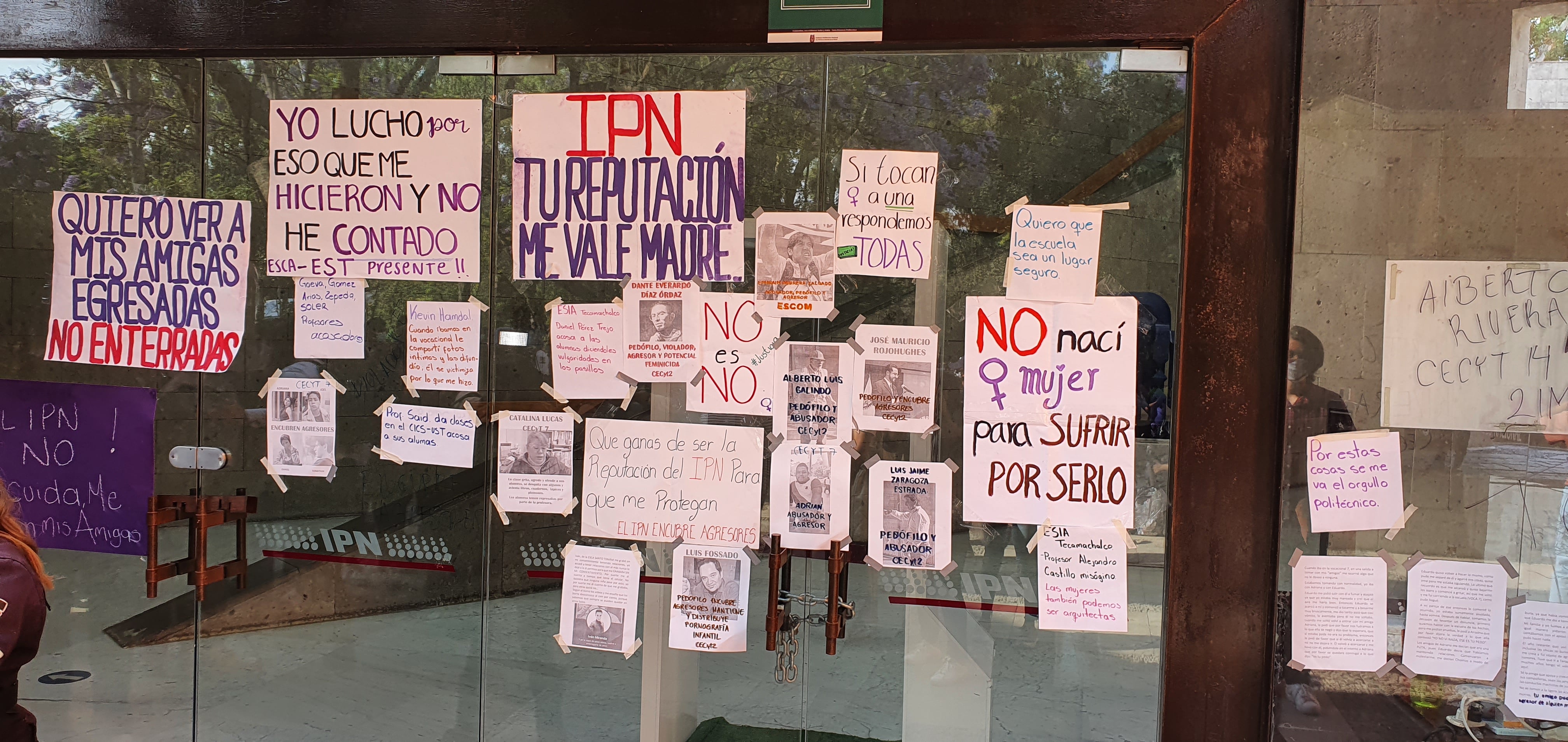 Protesta en el IPN