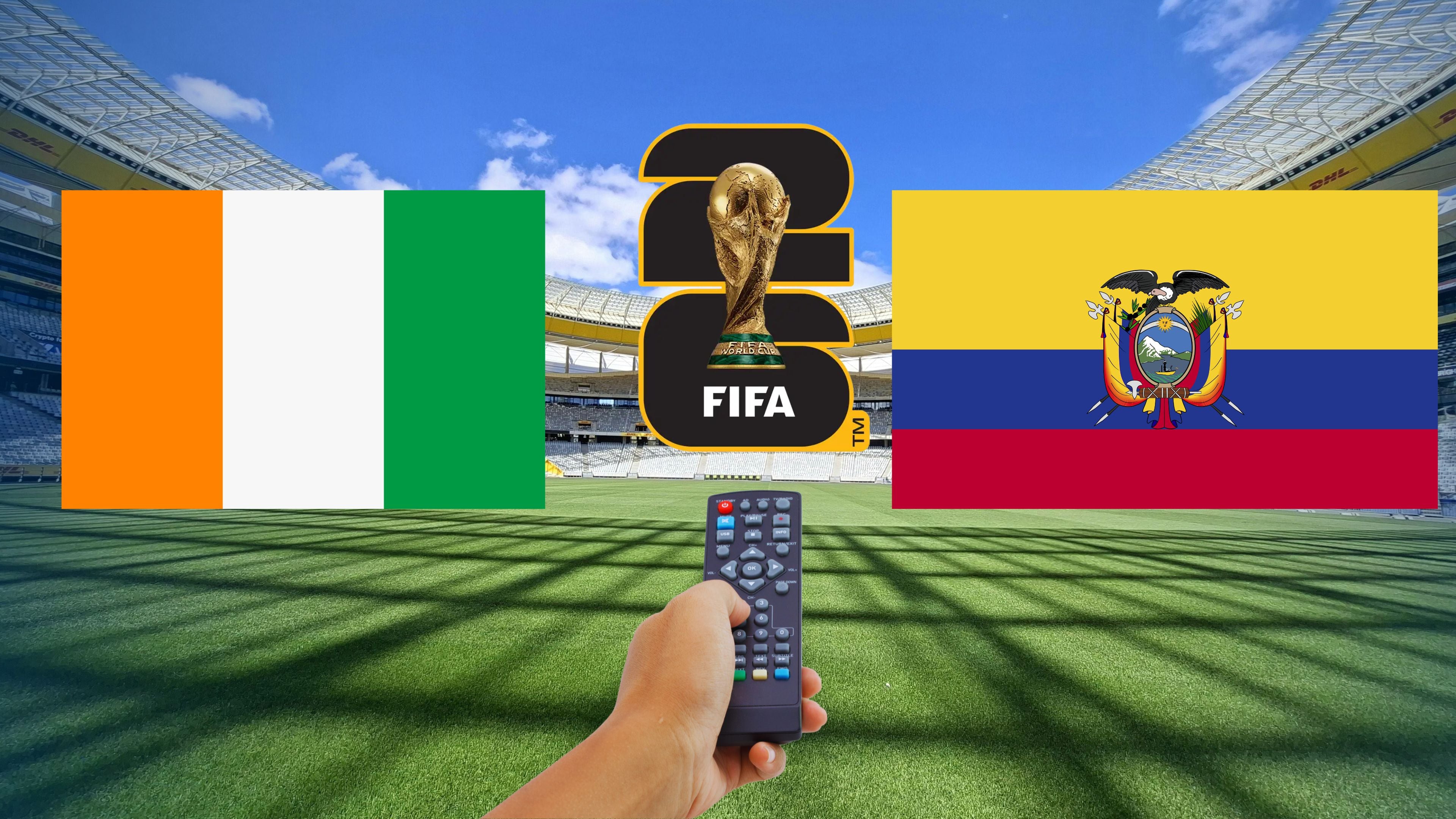 Costa de Marfil vs Ecuador: Horario y canal para ver el partido del Grupo E del Mundial 2026