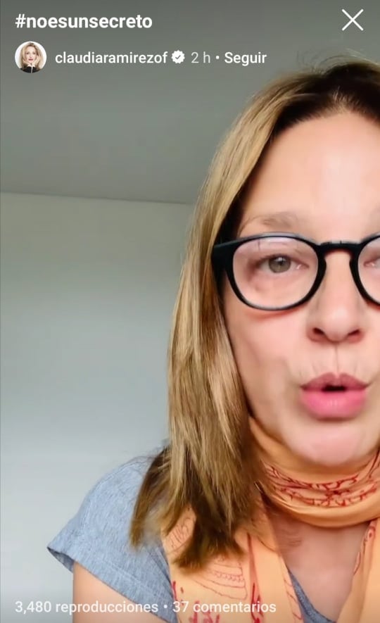 Claudia Ramírez, actriz
