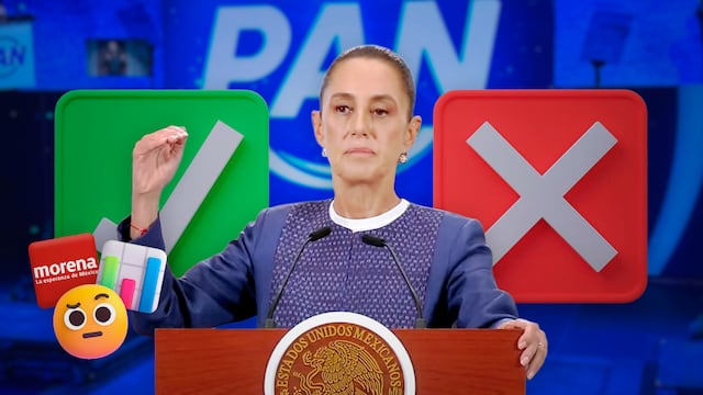 Sheinbaum acusa al PAN de copiar método de encuestas