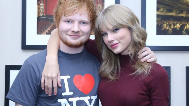 Ed Sheeran anuncia nueva colaboración con Taylor Swift