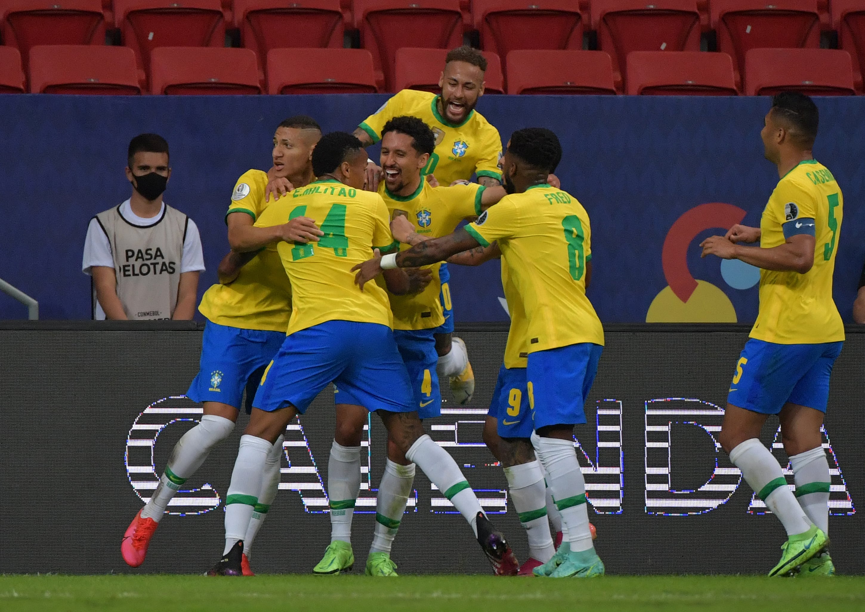 Selección de Brasil.