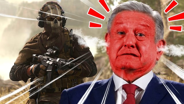 AMLO y Call of Duty: Modern Warfare 2