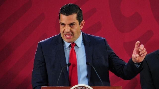 Ricardo Peralta Saucedo, director de la Administración General de Aduanas.